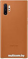 Чехол Samsung Leather Cover для Galaxy Note10 Plus (песочно-бежевый)