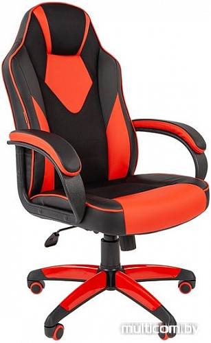 Кресло CHAIRMAN Game 17 (черный/красный)