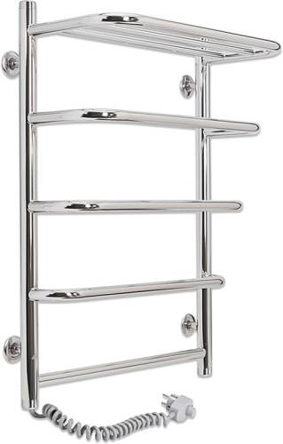 Полотенцесушитель Laris Стандарт П5 50х66 Э с полкой