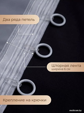 Arya Veo Вуаль 200x280 (белый иней)