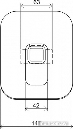 Смеситель Ravak 10° TD 062.00 [X070069]