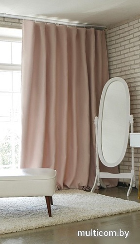 Штора Этель Блэкаут 4292711 1.45x2.65 м (розовый металл, 1 шт)