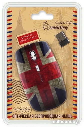 Мышь SmartBuy 327AG British Flag Full-Color Print (SBM-327AG-BF-FC)