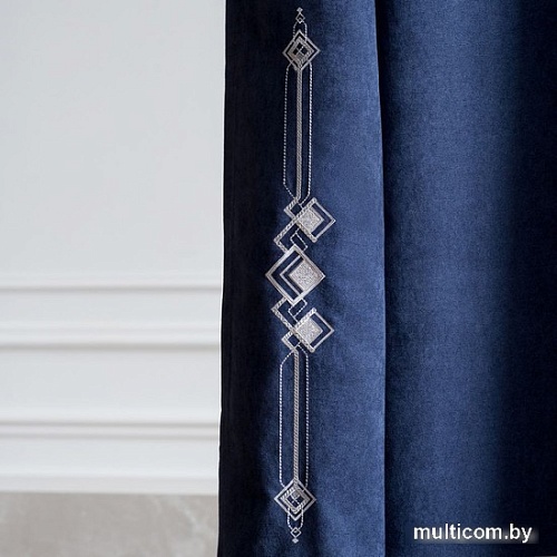 Комплект штор Pasionaria Бриджит 400x230 (2 шт, синий)