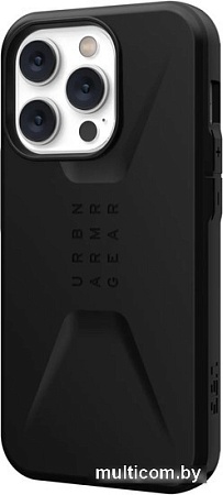 Чехол для телефона Uag для iPhone 14 Pro Civilian Black 114042114040