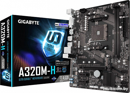Материнская плата Gigabyte GA-A320M-H (rev. 1.0)