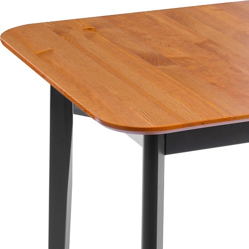 Кухонный стол TetChair Sonata Lux 75x75x75 (антик/черный)