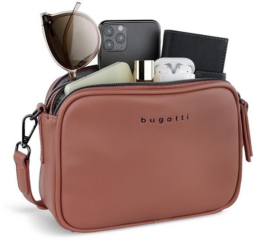 Женская сумка Bugatti Almata 49665428 (абрикосовый)