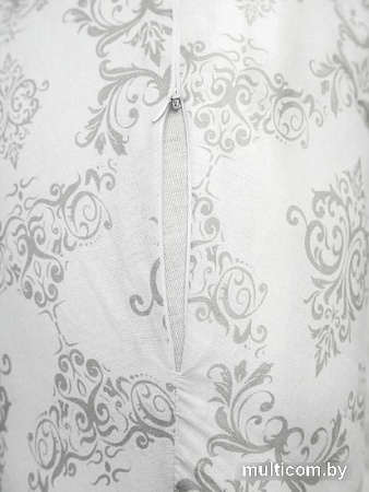 Подушка для беременных Amarobaby Дамаск серый AMARO-40U-DS