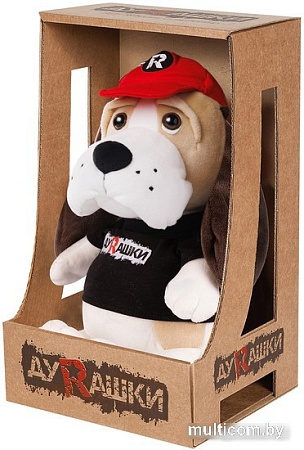 Классическая игрушка ДуRашки Бассет-Хаунд в бейсболке MT-MRT-D04202303-23