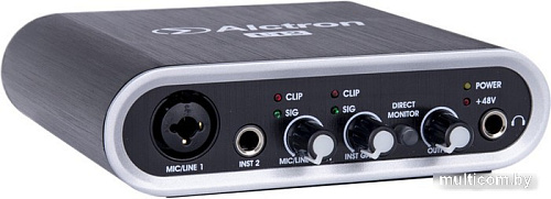 Аудиоинтерфейс Alctron U12 (черный)