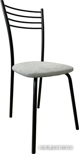 Стул Лидмаш SO-02 (черный/светло-серый)