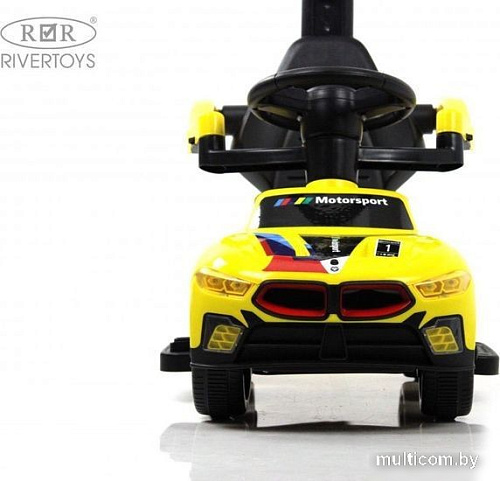 Каталка RiverToys F003FF-P (желтый)