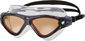 Очки для плавания Zoggs Tri-Vision Mask 461075 (серый/черный)