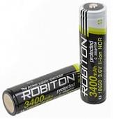 Аккумуляторы Robiton 18650 3400mAh с защитой [3.4/Li18650]