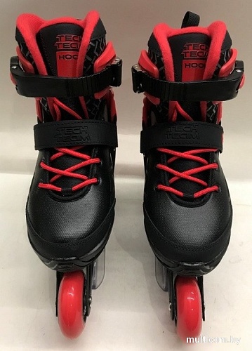 Роликовые коньки Tech Team Hook (р-р 30-33, красный)