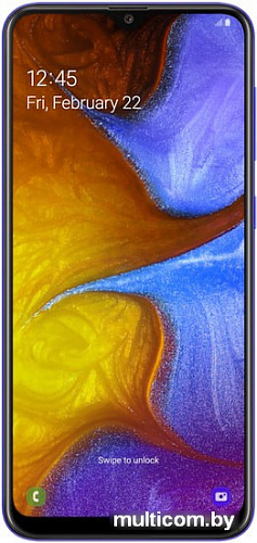 Смартфон Samsung Galaxy A20 3GB/32GB (красный)