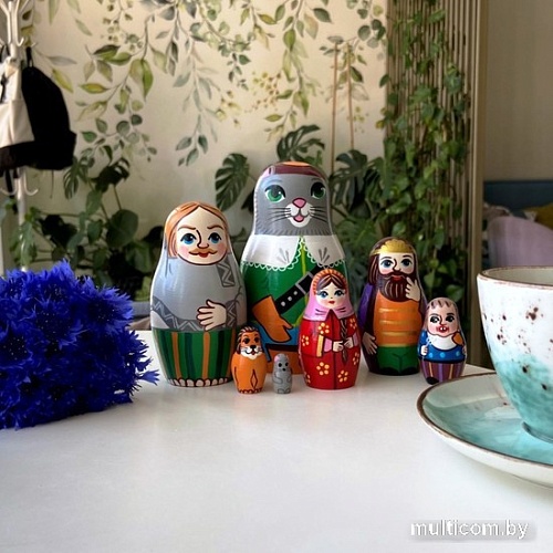 Развивающая игра Брестская Фабрика Сувениров Кот в сапогах 7341 (набор 7 шт)