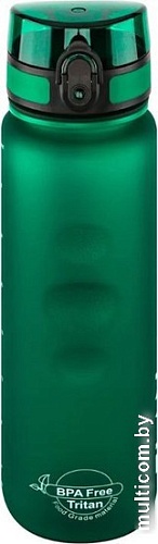 Бутылка для воды Elan Gallery Style Matte 1л 280143 (темно-зеленый)