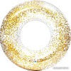 Надувной плот Intex Transparent Glitter Tubes 56274 (золотой)