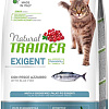 Сухой корм для кошек Trainer Natural Exigent Adult с океанической рыбой 1.5 кг