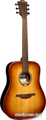 Акустическая гитара LAG Tramontane 118 T118D-BRS