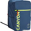 Городской рюкзак Canyon CNS-CSZ02NY01 (темно-синий/лайм)