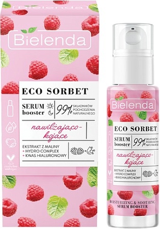 Косметика по уходу за лицом Bielenda Сыворотка Eco Sorbet Raspberry 30 мл
