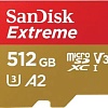 Карта памяти SanDisk Extreme SDSQXAV-512G-GN6MA microSDXC 512GB