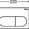 Панель смыва Viega Visign for Life 6 8602.1 (альпийский белый) 773 762