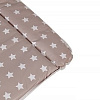 Матрас для пеленания Polini Kids Звезды 77x72 0002299-26 (макиато/белый)