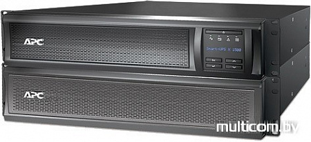 Источник бесперебойного питания APC Smart-UPS X 1500VA Rack/Tower LCD 230V (SMX1500RMI2UNC)
