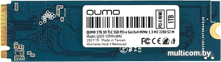 SSD QUMO Novation 3D TLC 1TB Q3DT-1TPPH-NM2