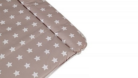 Матрас для пеленания Polini Kids Звезды 77x72 0002299-26 (макиато/белый)