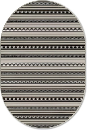 Ковер для жилой комнаты Moldabela Flat Овал 4822 2 22744 (2.0x3.0)