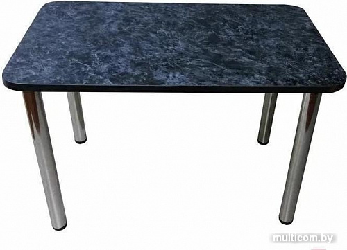 Кухонный стол Solt 100x60 (костило темный/ноги хром)