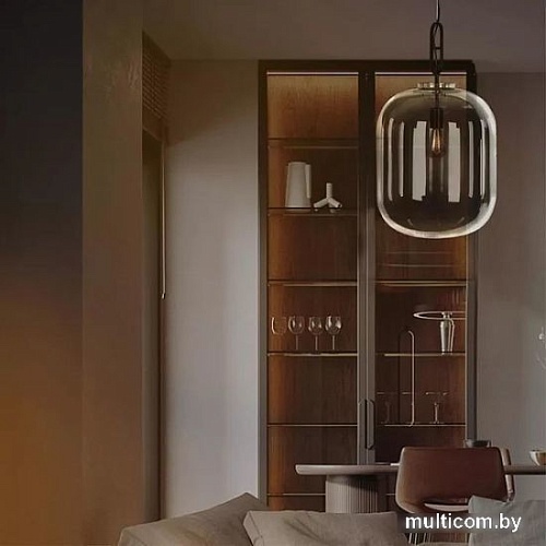 Подвесная люстра LOFT IT Oda 10195/350 (янтарный)