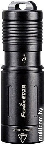 Фонарь Fenix E02R Cree XP-G2 S3 (черный)