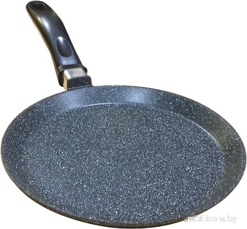Блинная сковорода TimA Галактика Индукция Д220 ГЛИ-122Б (черный/мраморная крошка)