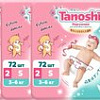 Подгузники Tanoshi S 3-6 кг (216 шт)