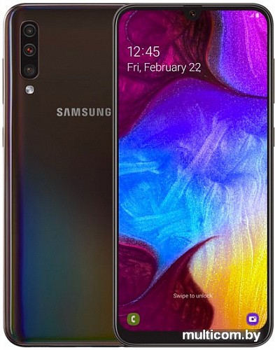 Смартфон Samsung Galaxy A50 4GB/128GB (черный)