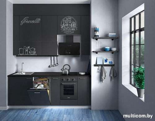 Кухонная вытяжка Krona Liora 600 S (черный)