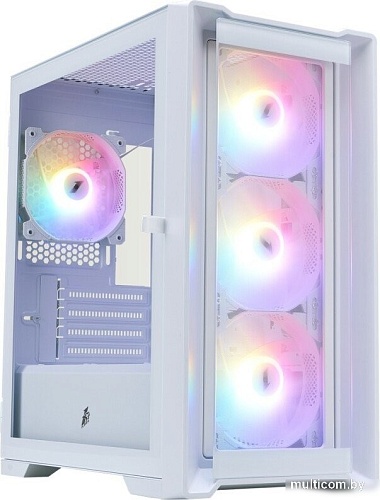 Корпус 1stPlayer TRILOBITE T4-G FRGB (белый)