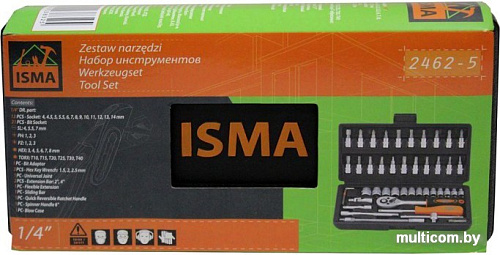 Универсальный набор инструментов ISMA 2462-5 (46 предметов)