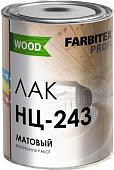 Лак Farbitex Profi Wood НЦ-243 0.7 кг (матовый)