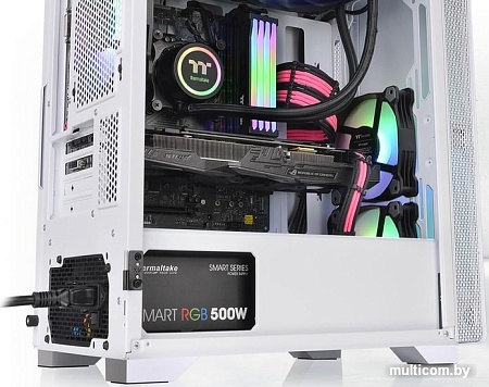 Корпус Thermaltake S100 TG Snow Edition CA-1Q9-00S6WN-00