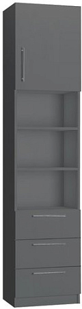 Шкаф-пенал Макс Стайл Smart Egger 219x50x35 11A3550 (серый пыльный U732 ST9)