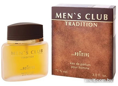 Парфюмерная вода Positive Men's Club Tradition EdP (90 мл)