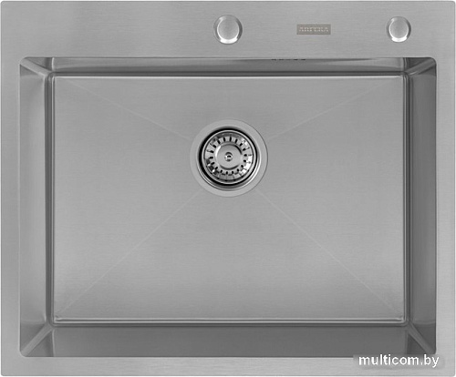 Кухонная мойка ARFEKA ECO AR 600*500 + AR RM 01 + AR DS 11 SATIN