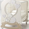 Классическая детская кроватка Italbaby Jolie Oblo 070.0850-6 (кремовый)